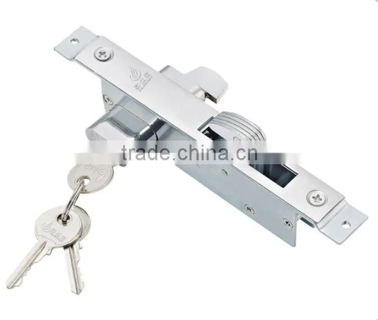 High quality good selling sliding types of door locks for aluminium and wooden door