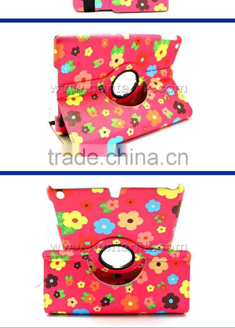 Floral Garden Rotating Tablet Case For iPad Air 2