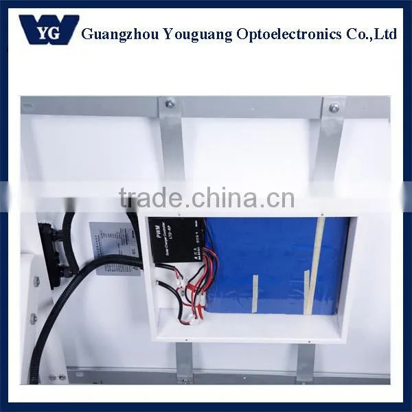Solar light box, solar lockable street sign/ solar street pole light box,street light advertising light box