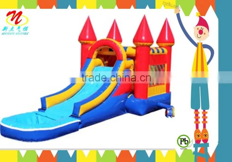 2014 china high quality cheap funny colorful balloon inflatable combo for kids