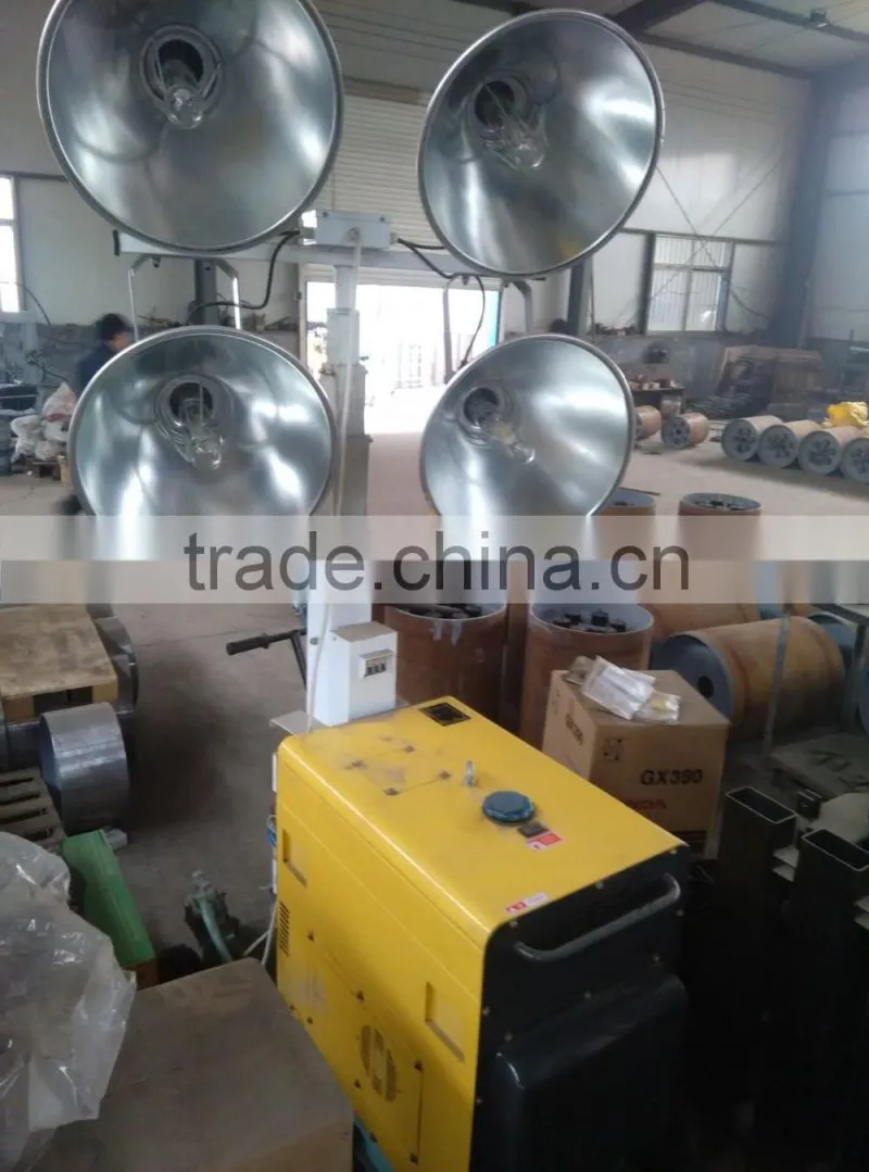 LED flood lights mobile solar light tower mobile solar light tower supplier