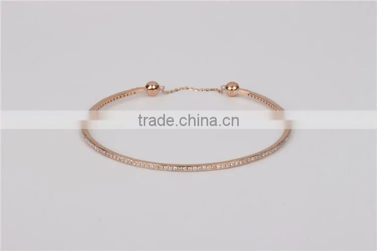 china factory wholesale 925 sterling silver diamond and gemstone bracelet