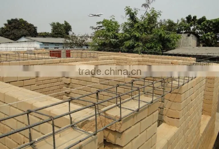 Hot selling brick machine concrete hollow interlocking block making machine