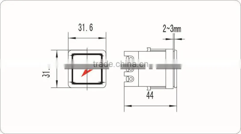 China's low price good quality elevator push button AK-12,elevator push button