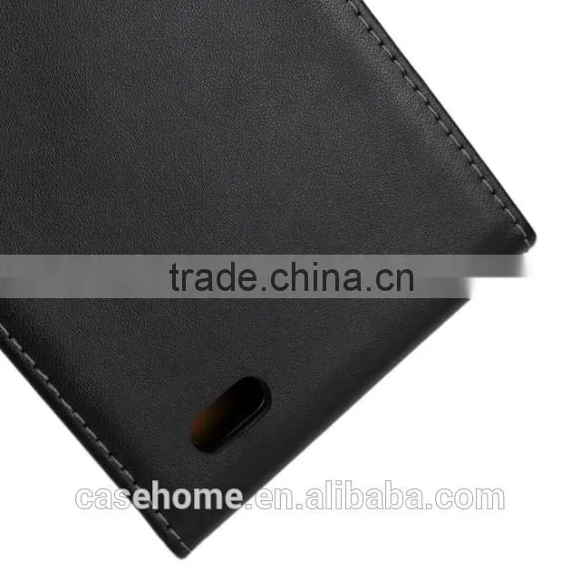 High Level Real Genuine Leather Wallet Case for Huawei Mate 7