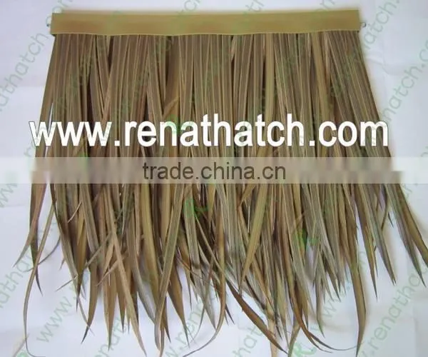 Fire retardant synthetic thatch roof, gazebo