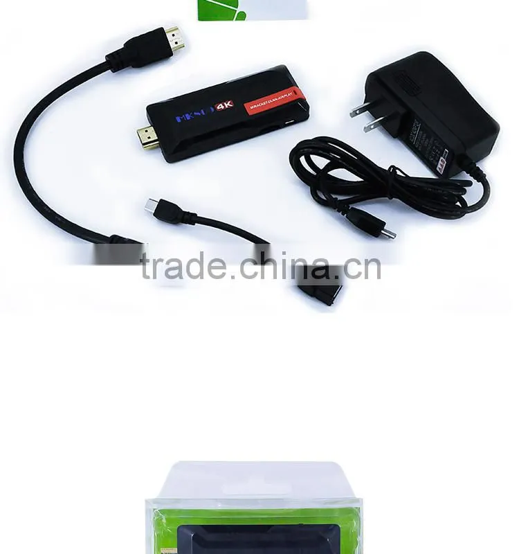 Rockchip RK3288 quad core CPU android minipc with 4K video support