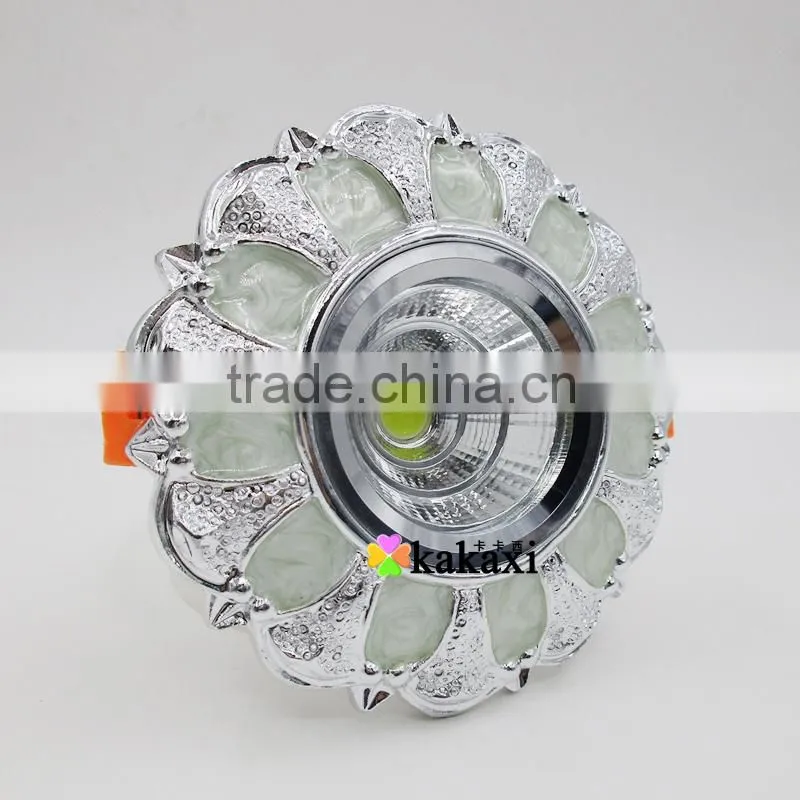 European LED Ceiling Light COB 3W 5w Resin + Aluminum LED Downlight Spotlight