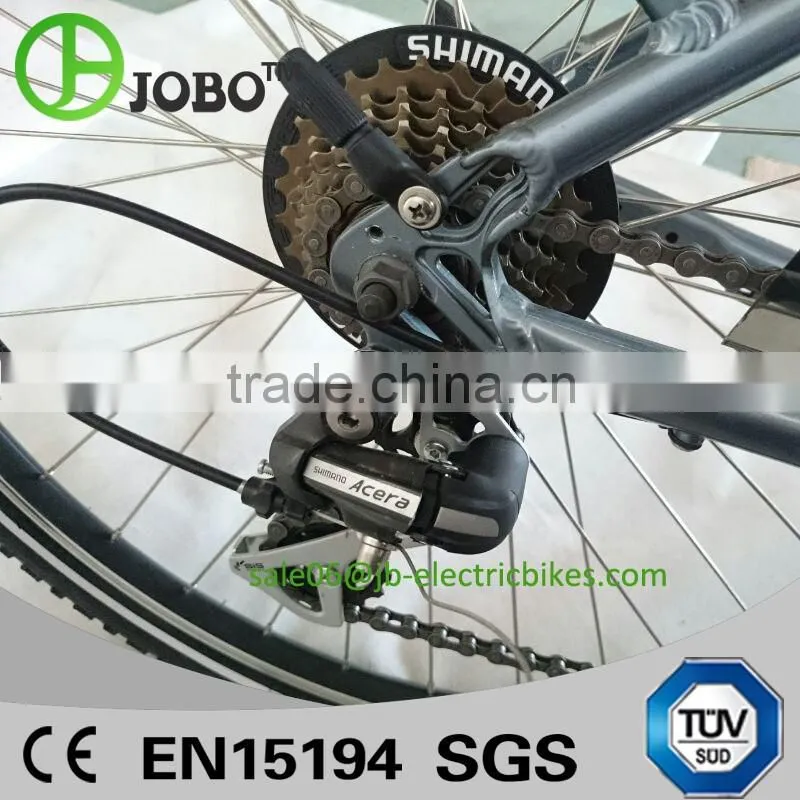 EN15194 Ebike With Mid Motor / Mid Drive Electric City Bike 700C*1.95