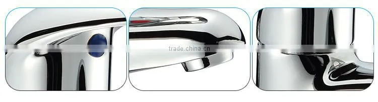 High Quality Modern Bathroom 1/2" Wash Basin Faucet cold or hot