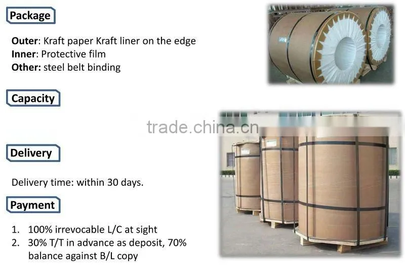 0.25mm wooden grain prepainted aluminum coil for furniture