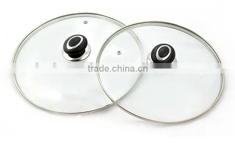 Tempered glass pot lid