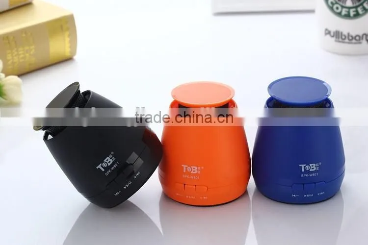 Wireless TF Card mini portable speaker with FM radio function