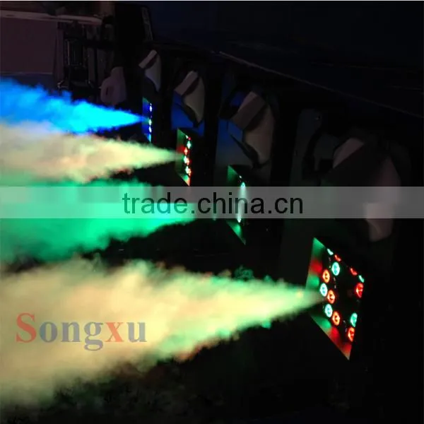 1500w 3in1 led dmx vertical smoke fog machine