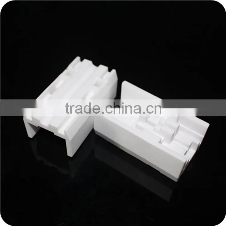 high temperature resistance thermal shock resistance fine ceramic 95% alumina ceramic insulator