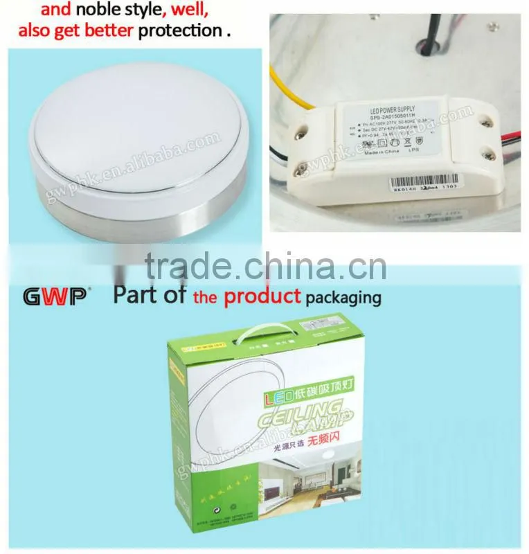 CE/ UL durable high bright high quality led ceiling light