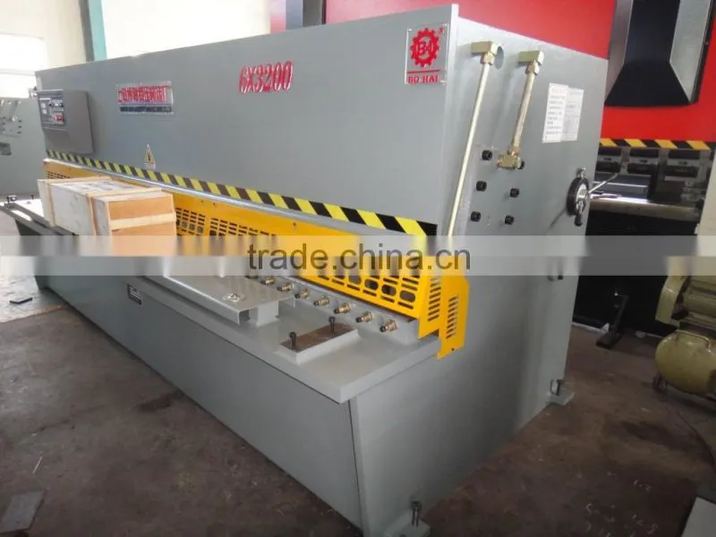 qc12y 6x3200 hydraulic Motorised Steel cutter