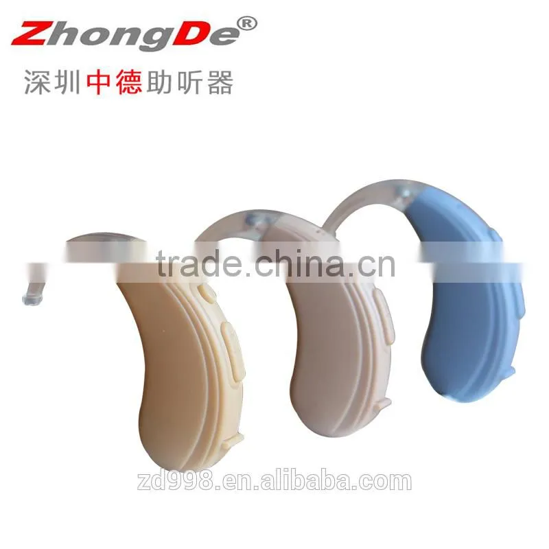 Digital programmable hearing aid for elderly