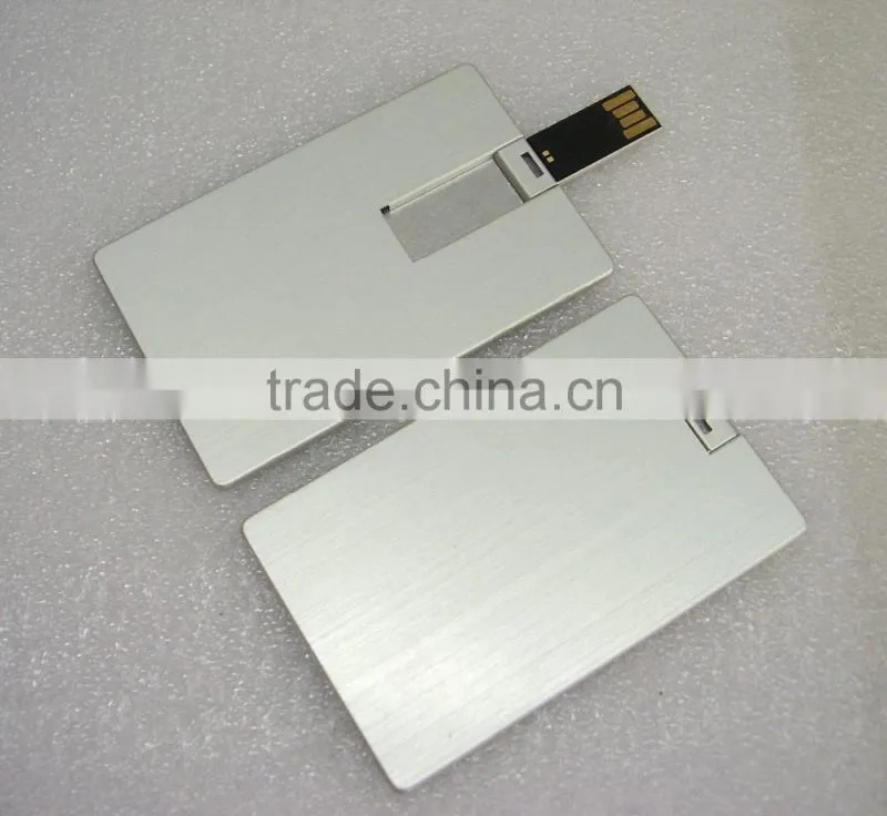 Wholesale 1gb 2gb 4gb 8gb 16gb usb flash drive credit card memory stick pen drive