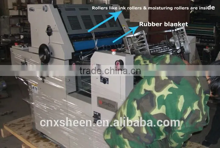 factory single color heidelberg offset printing machine