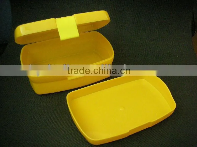 Wholesae double-deck lunch box,plastic container box from china