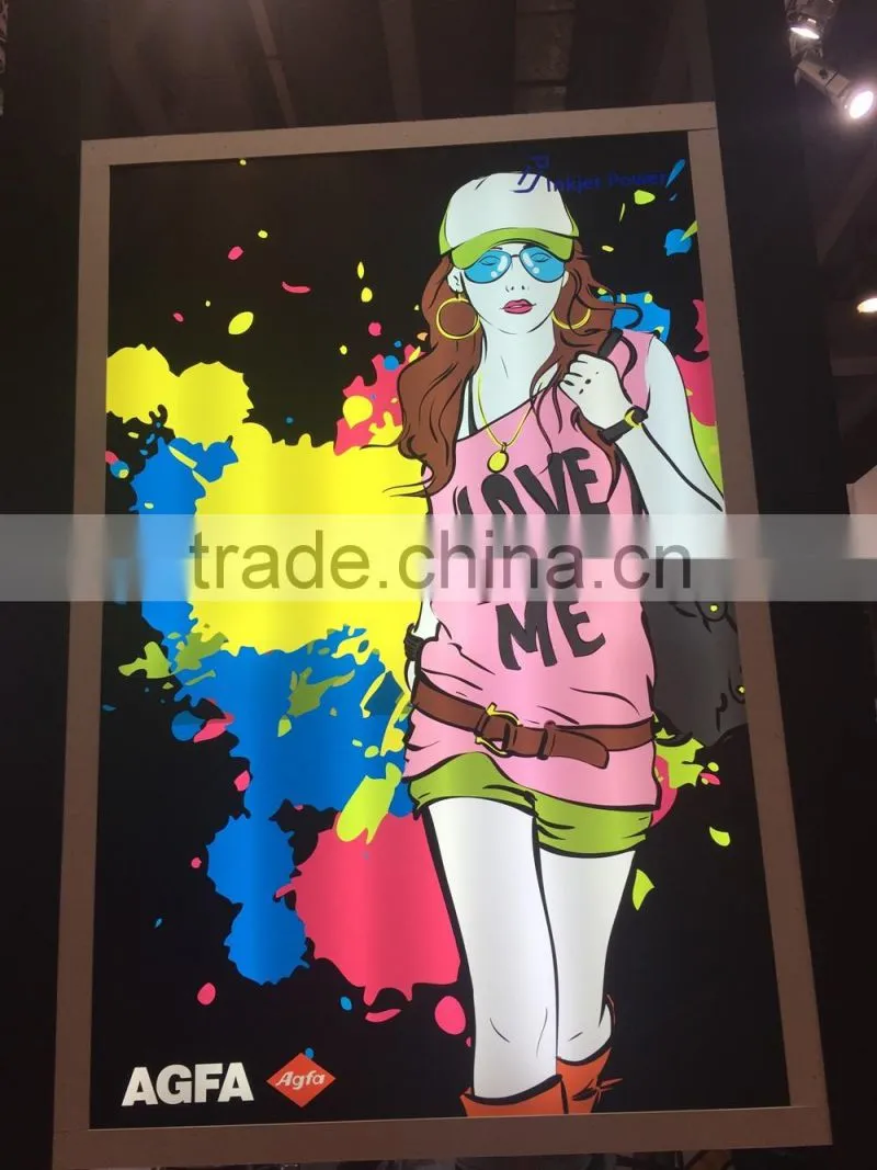 Custom banner Good quality backlit pet film cosmetic banner