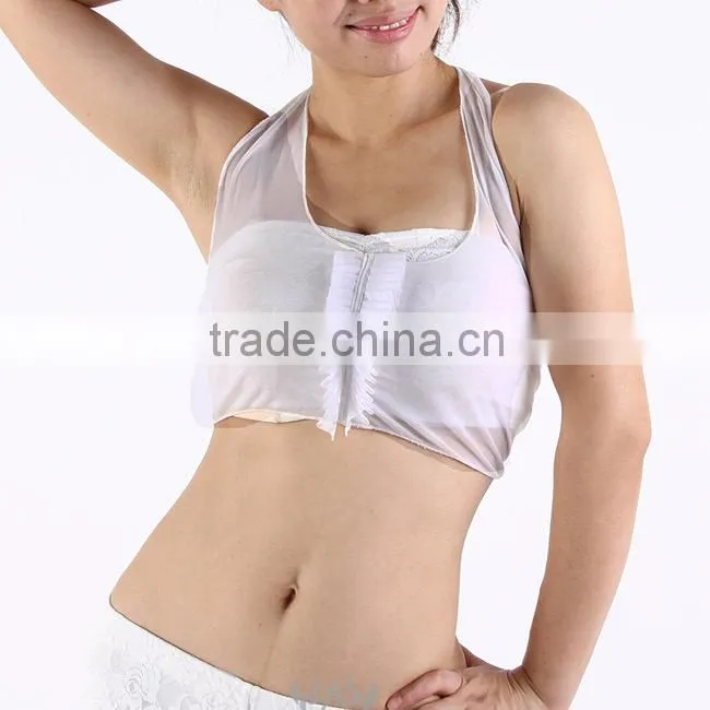 Short Vest Bright Yellow Belly Dance practice Tops