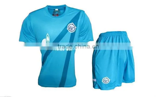 Custom made soccer practice uniform for high school team