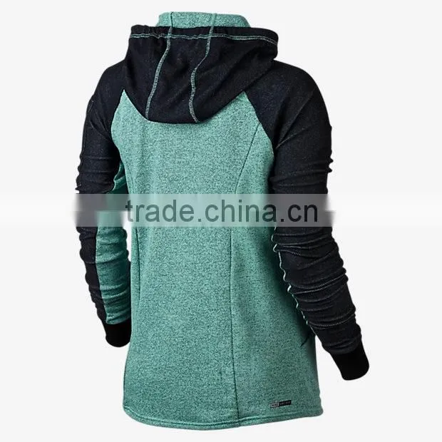 100% polyester windproof full zip custom basketball jacket basketball women's hoodie