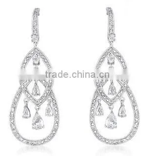 JINSE Wholesale Chandelier Earrings