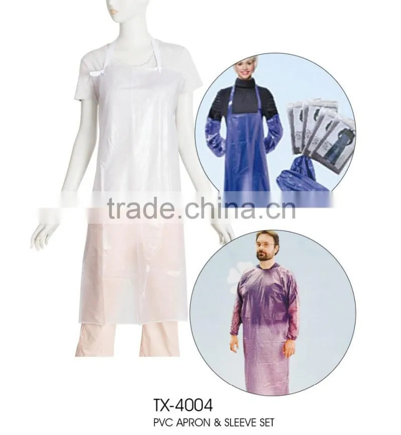 factory direct sales fashion reusale plastic apron