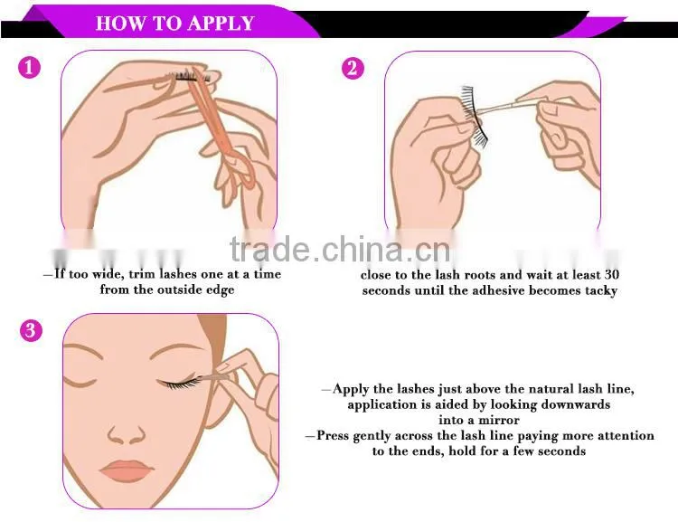 Eyelash display book