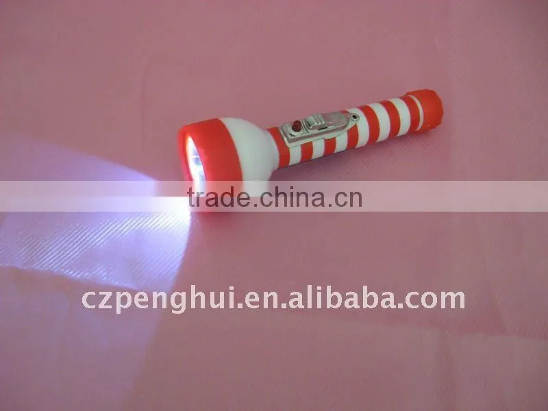 Hot selling waterproof mini plastic led flashlight