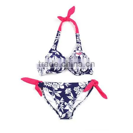 2014 new hot anti-uv 50+ high waist one piece swimming wear