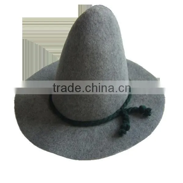 Wool felt carnival hat