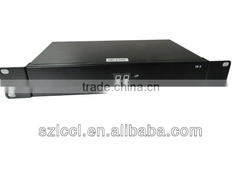 multi-interface easy to operate led screen TS852 external sending box with card