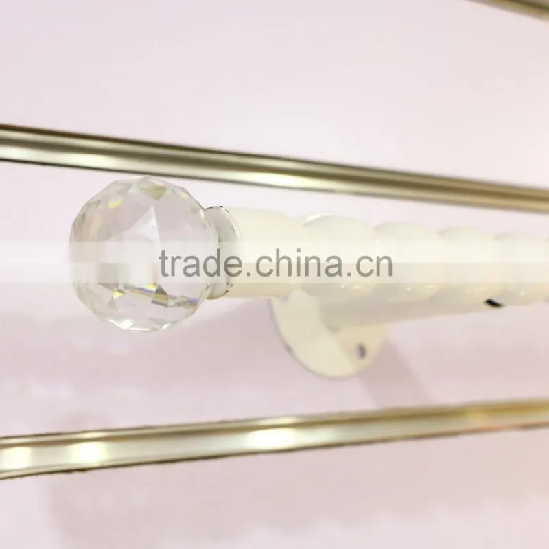Luxury wall mounted clothes hanger rack for clothes display