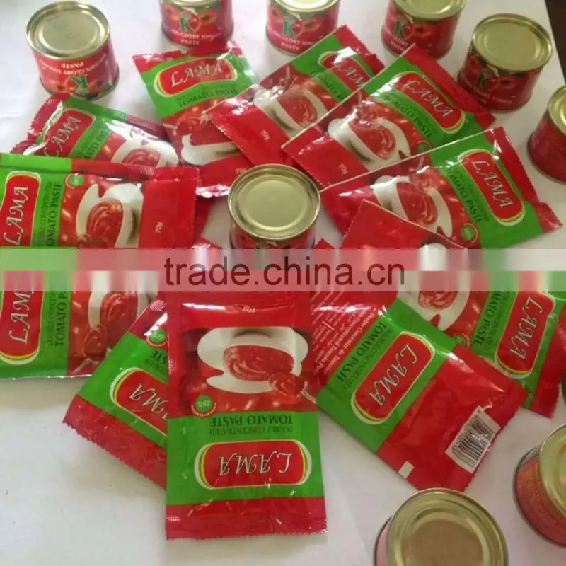 Custom Stick Label Tinned Tomato Paste, Canned Tomato Paste 800gram