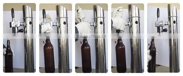 beer tap bottle filler