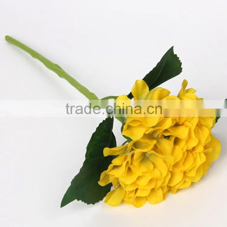 Handmade Mixed cheap Artificial Hydrangea wedding decor flower