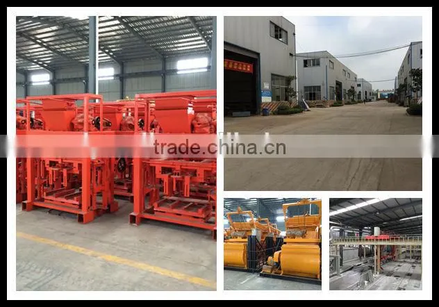 QT40-3A moving hollow block making machine cement egg laying brick machine price