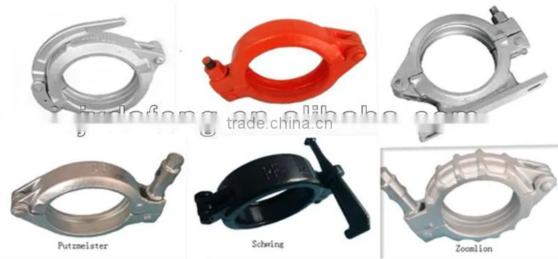 Concrete Pumps parts, DN125*R275 Twin-wall steel pipe fitting elbow