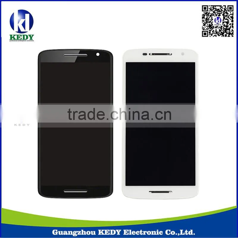 Original Cell phone LCD Touch Screen for Moto X Play X3 with Frame and Digitizer Screen Replacement