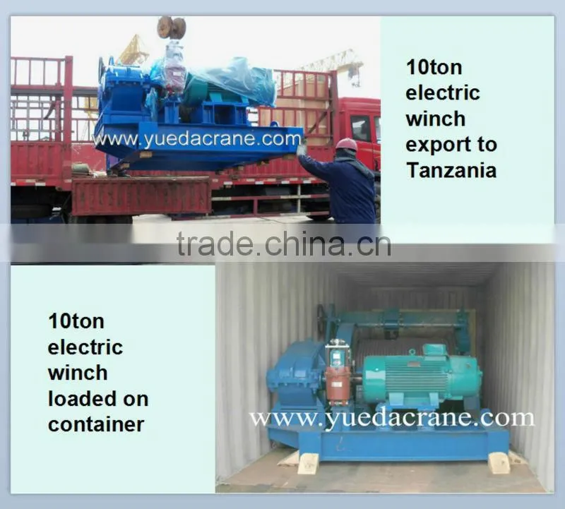 32t electric winch 32t wire rope electric winch