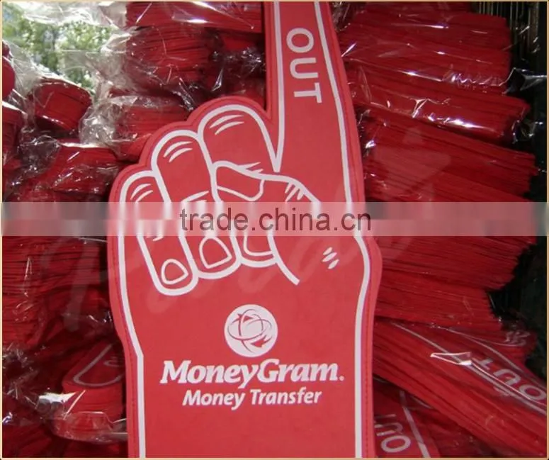 Rubber foam hands EVA foam cheering hands