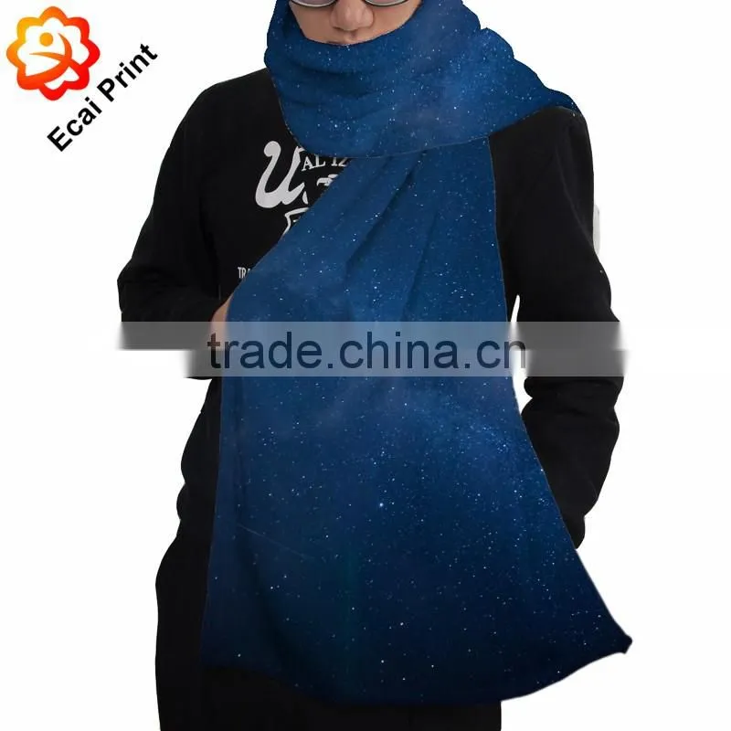 high quality nice custom made digital printing lady scarf