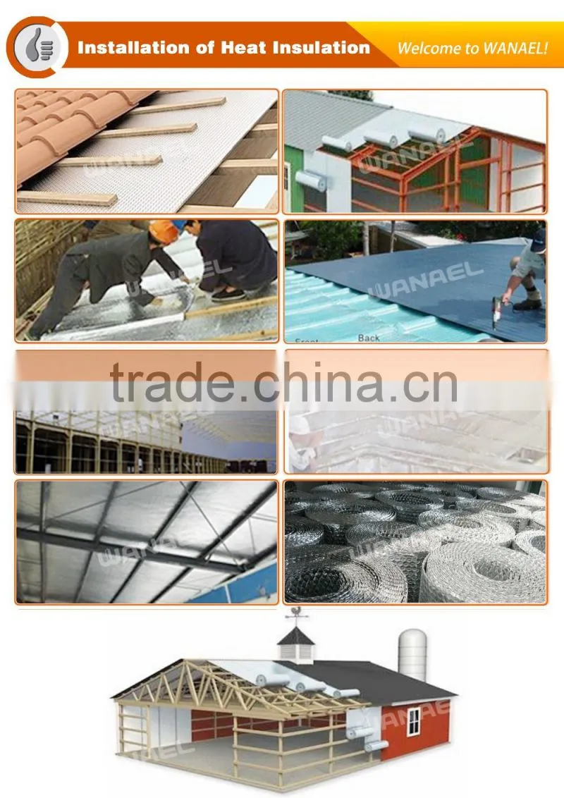 Wanael Packing Wrapping Aluminum Bubble Insulation