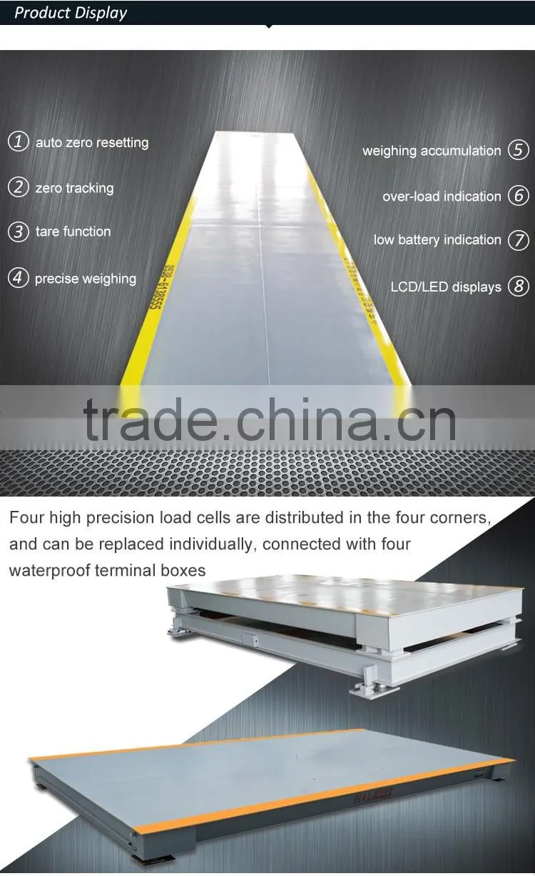 Electronic Digital Truck Weighing 60 Ton Weighbridge