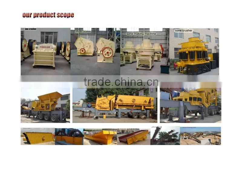 China top quality high efficiency vsi crusher/sand making machine