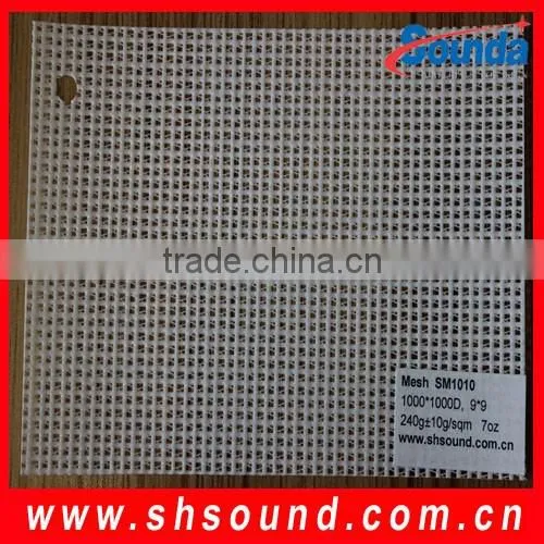 240g PVC Coated Digital Printing Material Mesh Printing Banner